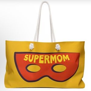 M.I.L.F weekend/beach bag sold on my Etsy store.